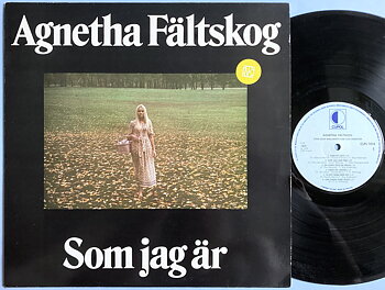 AGNETHA FÄLTSKOG - Som jag är Swe LP 1970´s