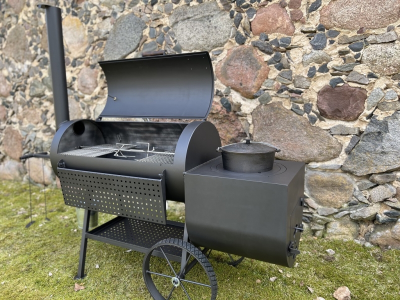 Offset Kazan Smoker 16" / 6 mm - 2