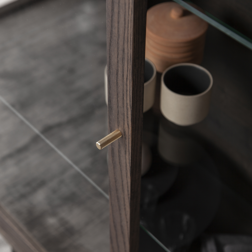 Velvet vitrine - 3 doors (several choices) - Kristensen & Kristensen - 4