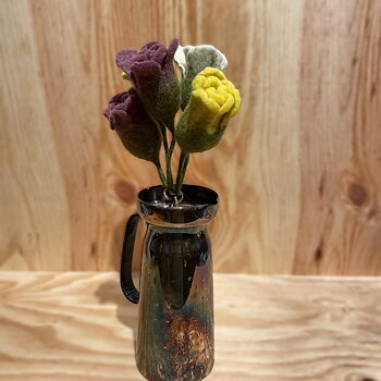 Bukett Tulpan mix No. 5 av ullblommor