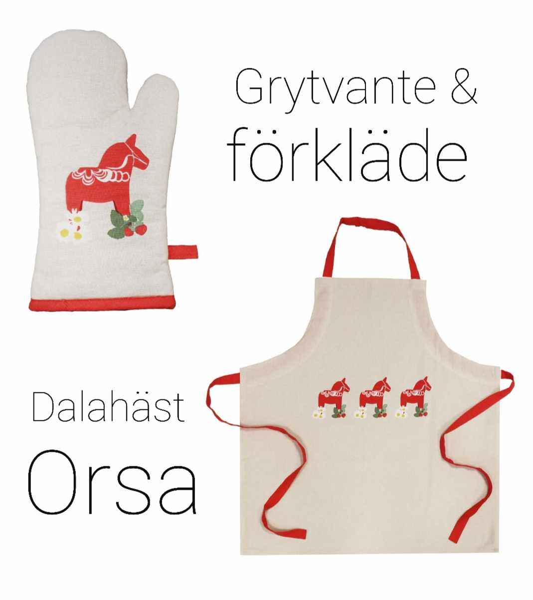 Paket Grytvante och Förkläde