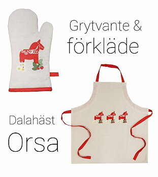 Paket Grytvante och Förkläde