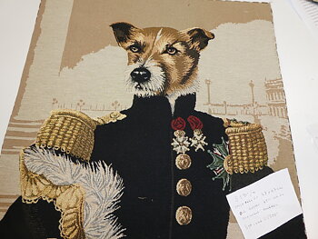hund i gobeläng