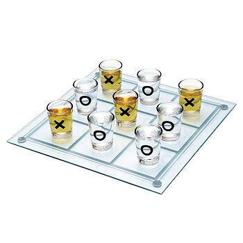 Luffarschack med shotglas