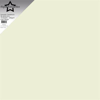 Cardstock Paper Favourites Släta 523 -Light Beige