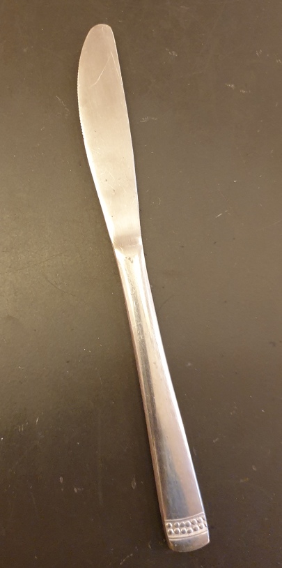 Dotted border 2 rows knife