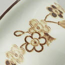 Jackie Lynd (Japonica 1977) Four Eggcups with Brown Flower Decor 6 cm