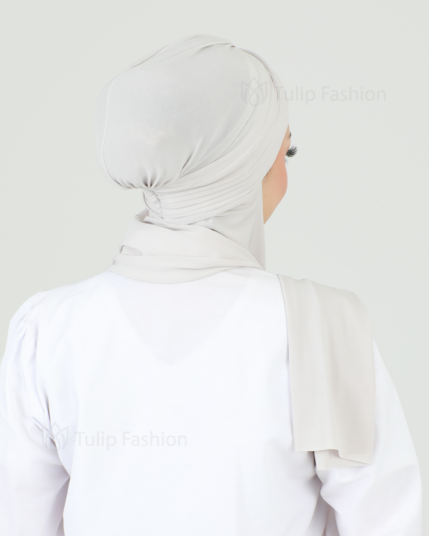Turban - Saria - Ljusbeige - 3