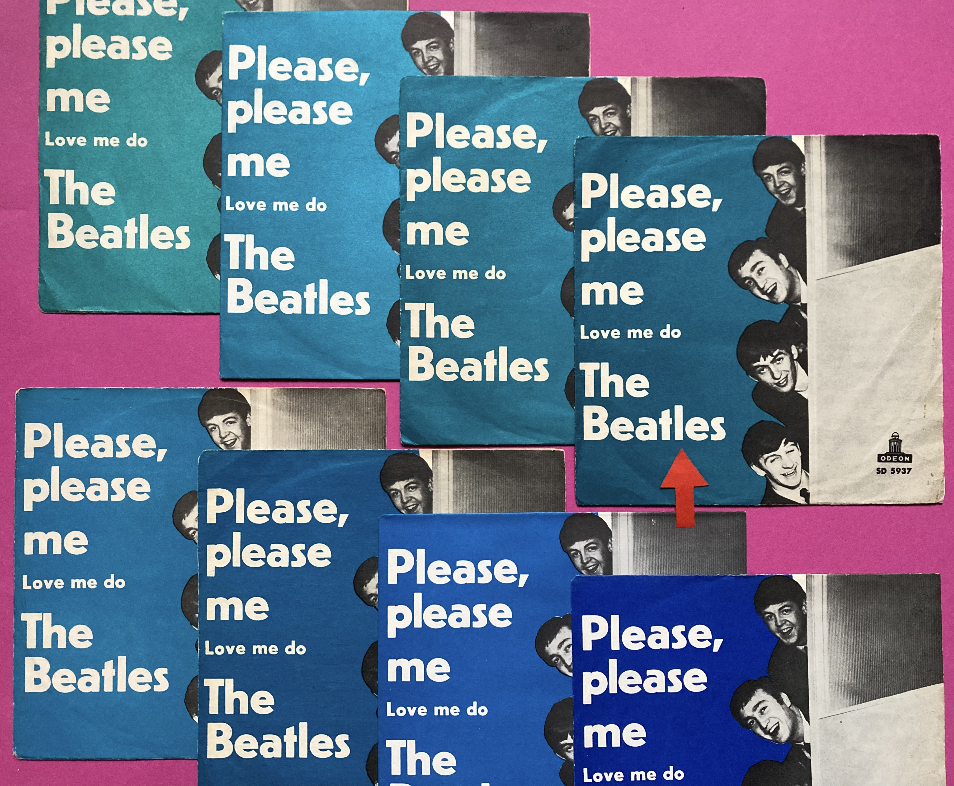 BEATLES - Please, please me Swe PS 1963 - 5
