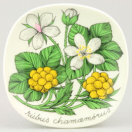 Esteri Tomula (Botanica 1982) Cloudberry Wall Plaque 13 cm (2)