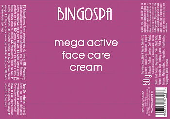 Återfuktande ansiktskräm för snabb återhämtning - Mega Active Face Care Cream
