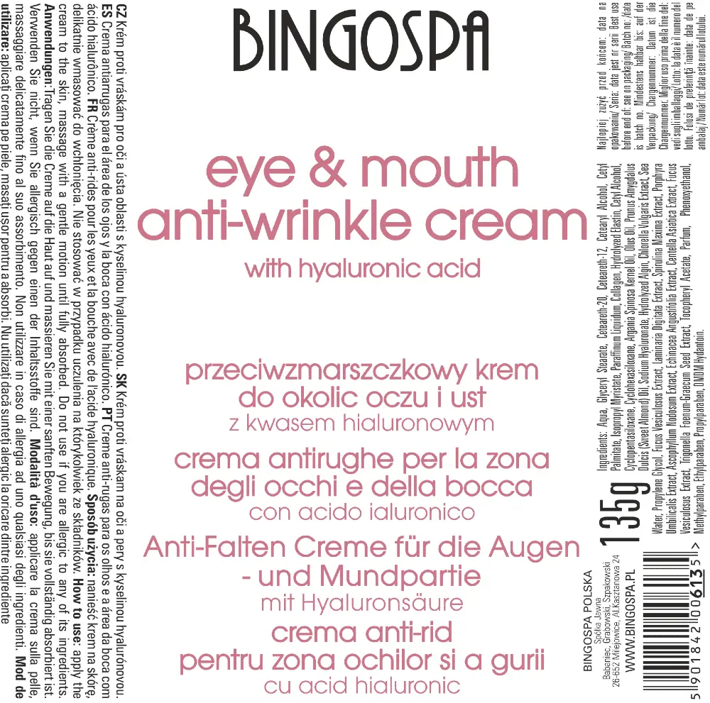 Creme mod rynker ved øjne og mund - 2