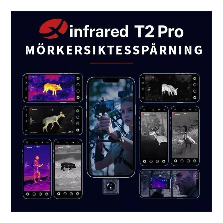 Xinfrared T2 PRO 256 x 192 Värmekamera För IOS Mobil och Plattor - 5