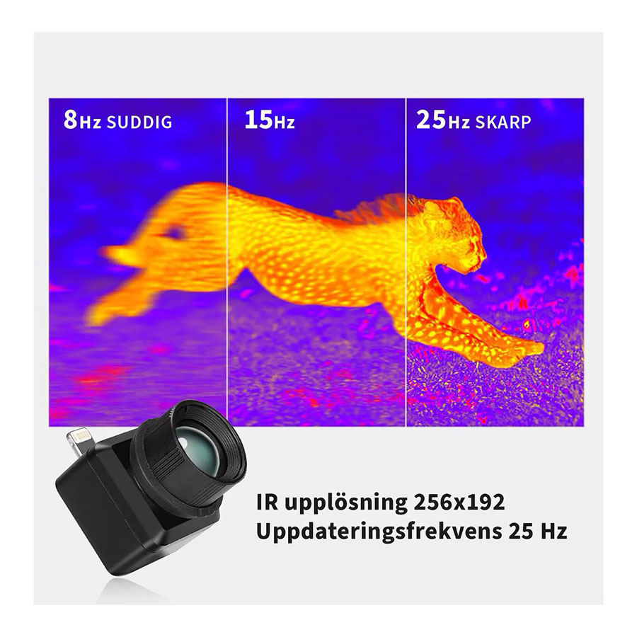 Xinfrared T2 PRO 256 x 192 Värmekamera För IOS Mobil och Plattor - 3