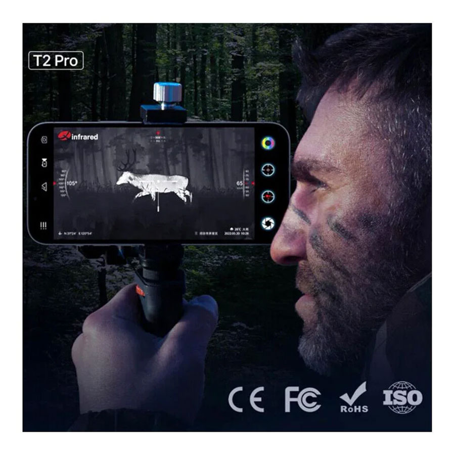 Xinfrared T2 PRO 256 x 192 Värmekamera För Android Mobil, Plattor - 5