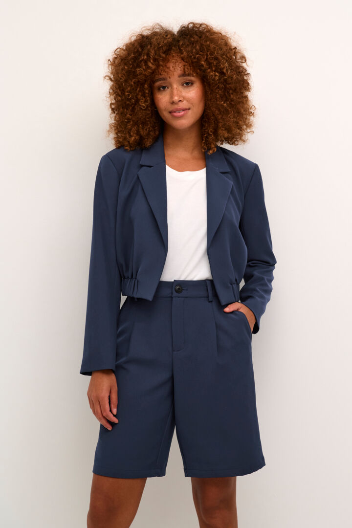 Culture Clara Short Blazer Dress Blues