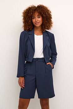 Culture Clara Short Blazer Dress Blues