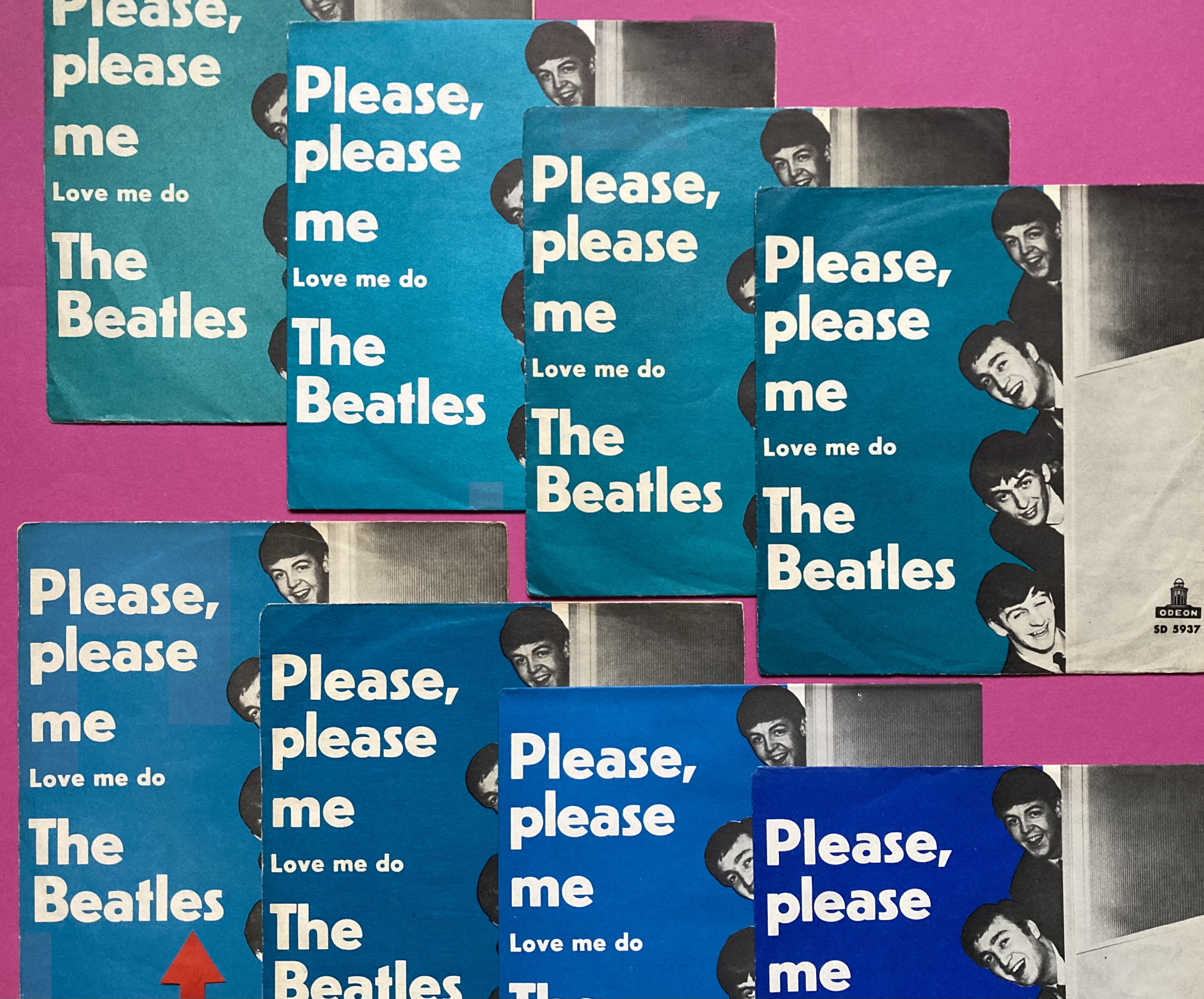 BEATLES - Please, please me Swe PS 1963 - 5