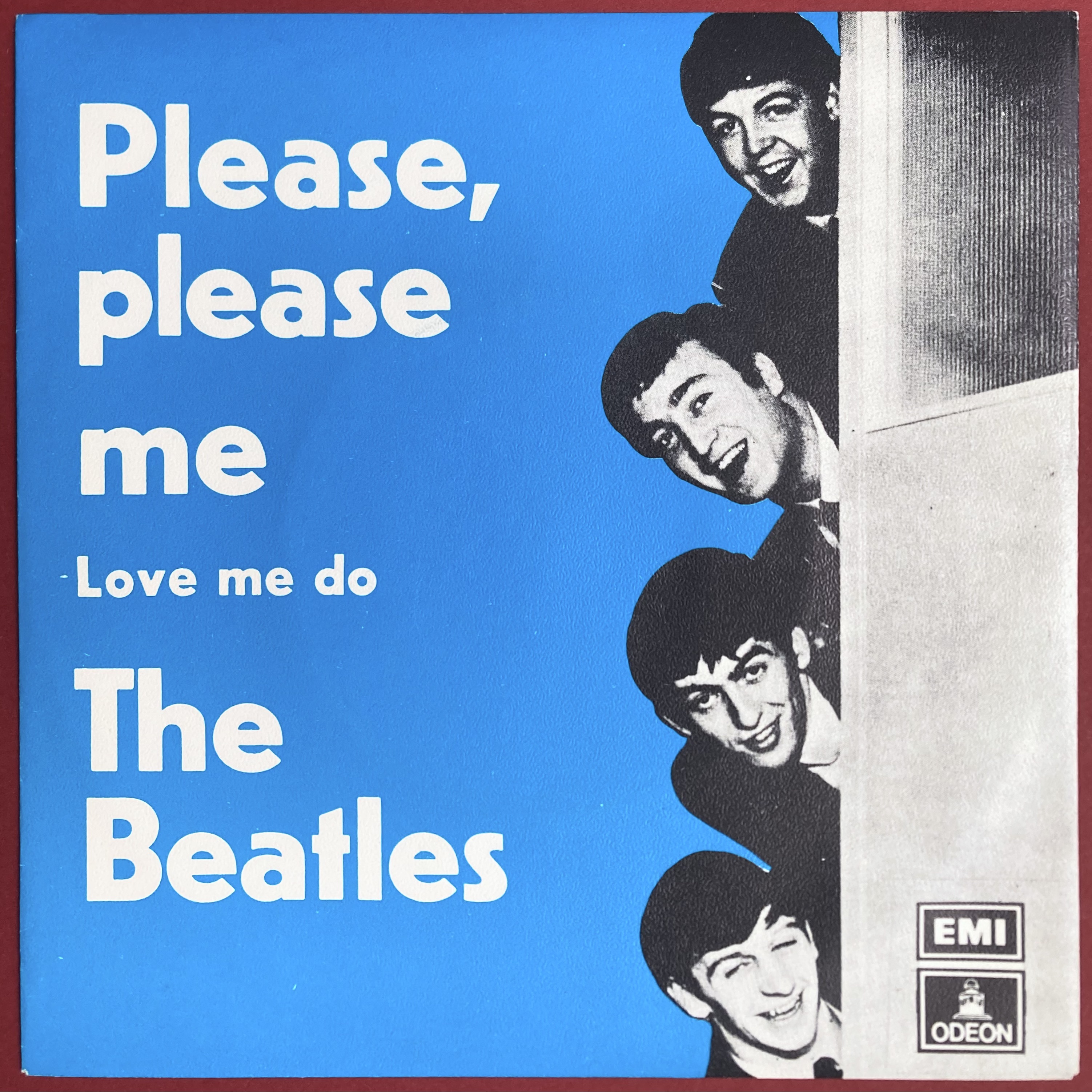BEATLES - Please, please me 7" Swe PS 1979