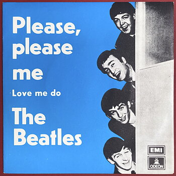 BEATLES - Please, please me 7" Swe PS 1979
