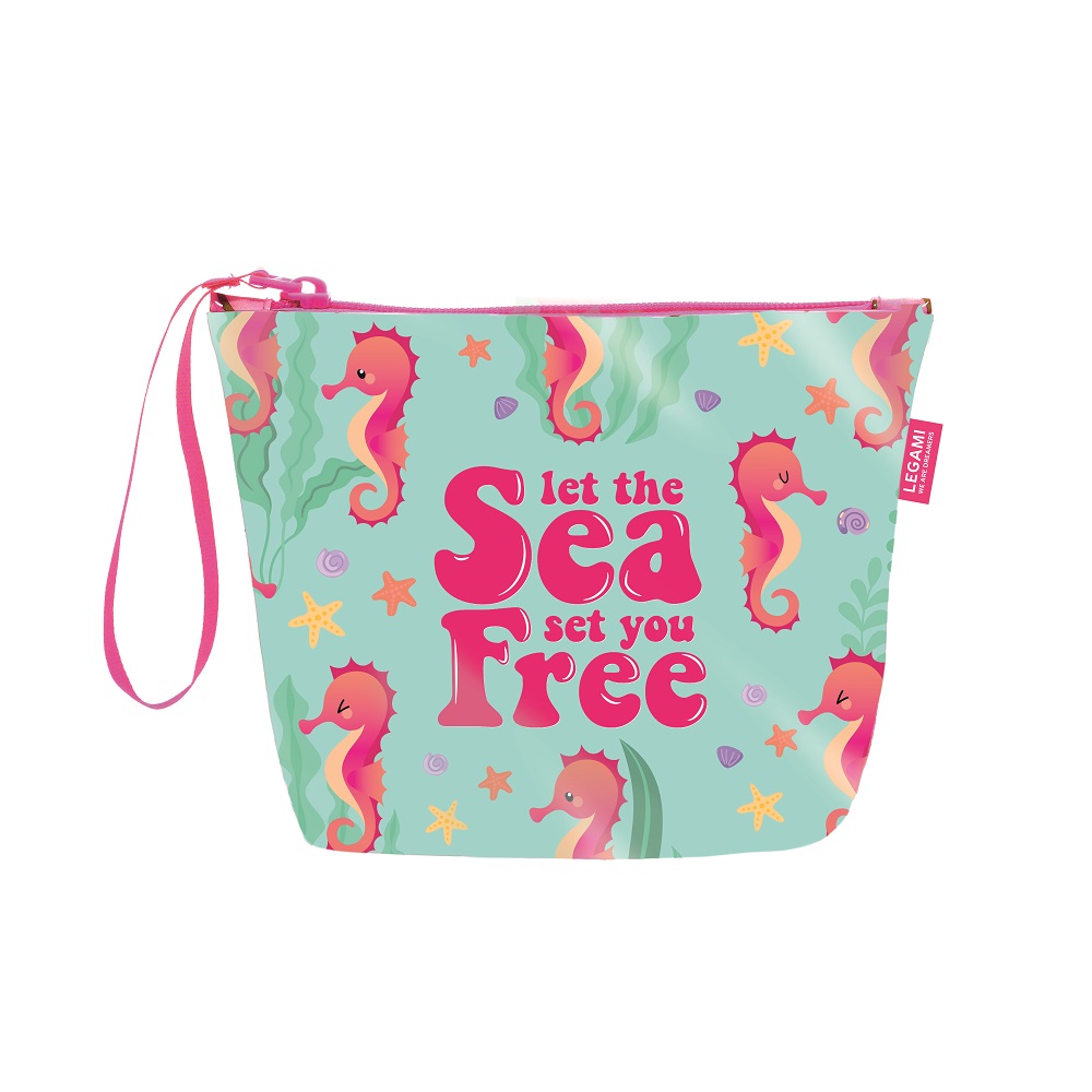 Beach pouch, Seahorse