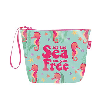 Beach pouch, Seahorse