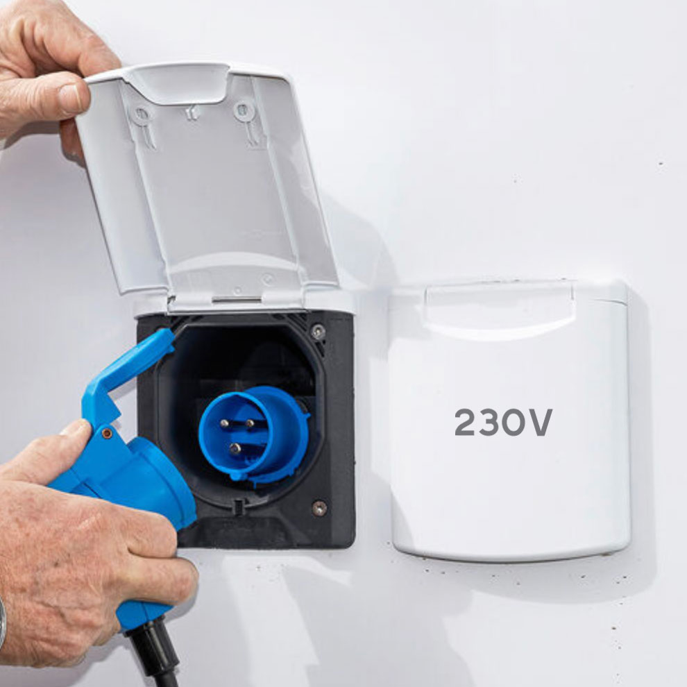 230V el ingång