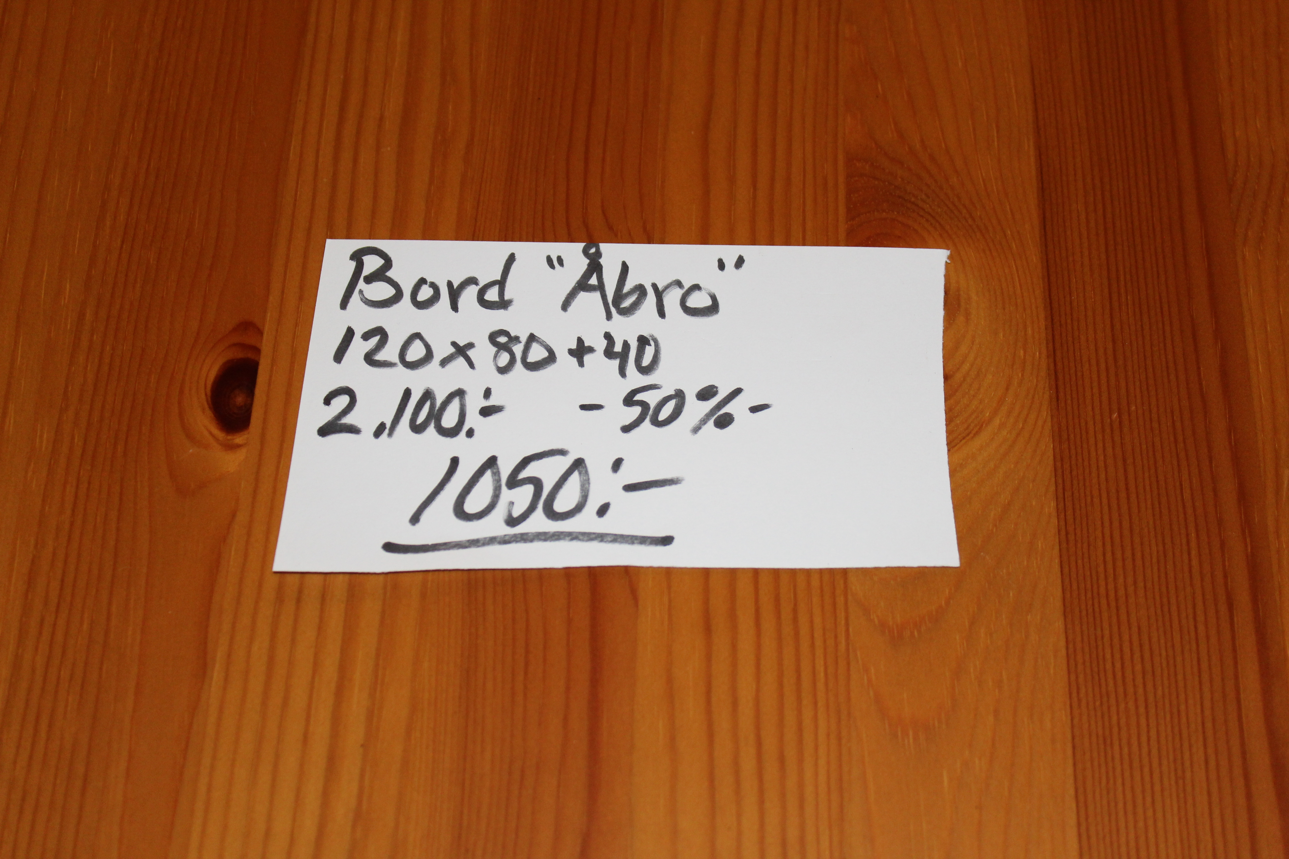 Bord Åbro - 2