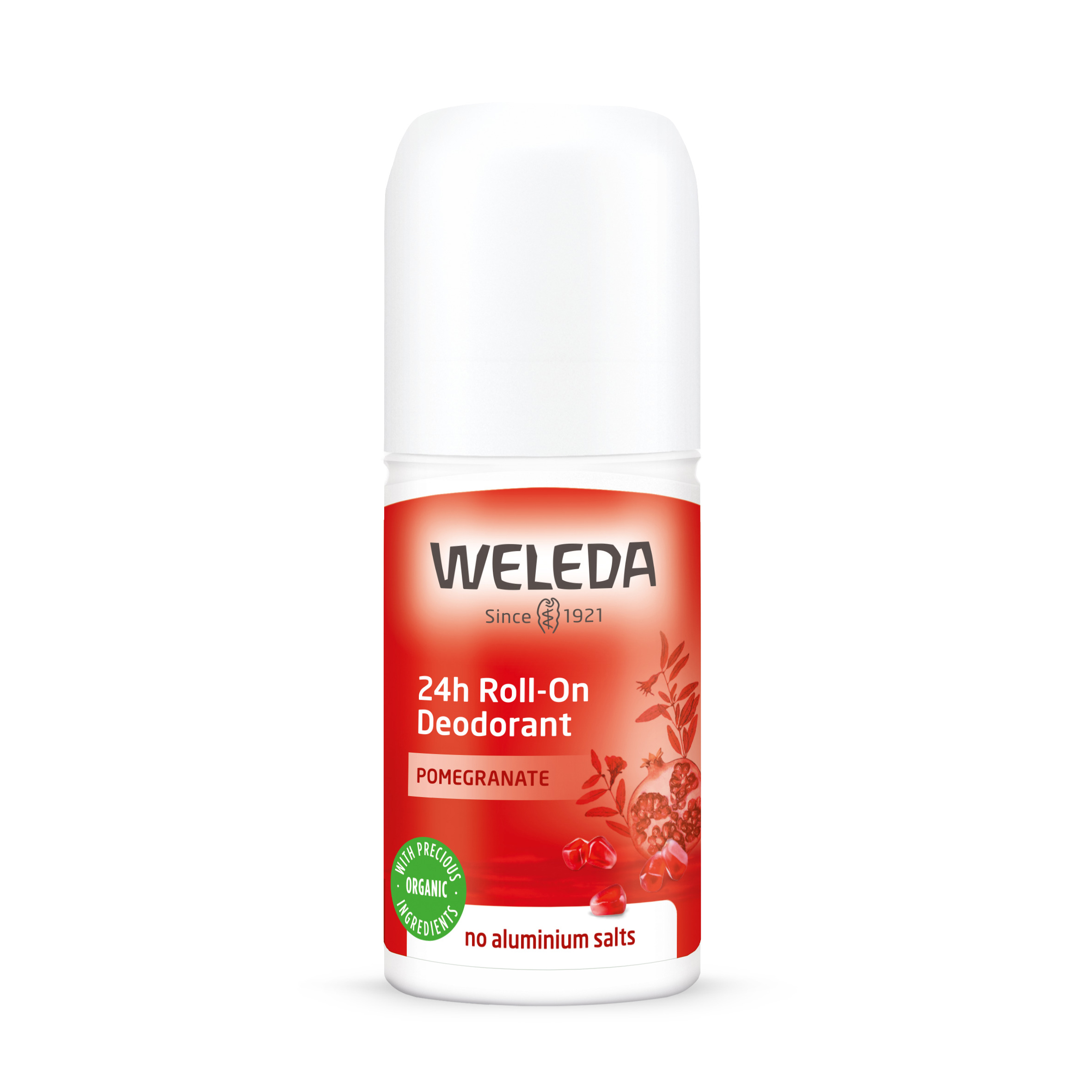 Pomegranate 24h Roll-On Deodorant 50ml - Weleda