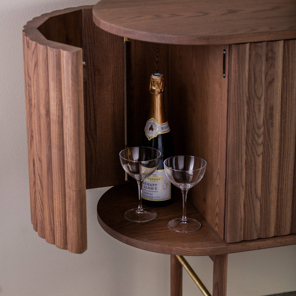 Velvet Sideboard 3+2 doors 185 cm (several choices) - Kristensen & Kristensen - 8