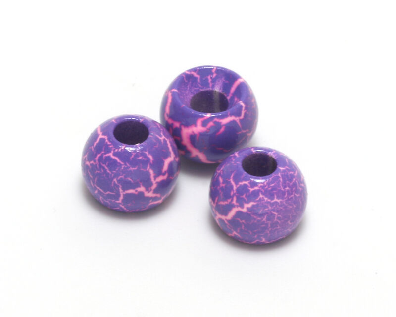 Crackle Tungsten Beads 3,3 mm - 6