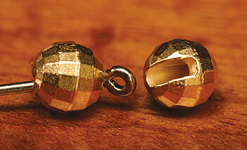 Faceted Slotted Tungsten Beads 4,0 mm