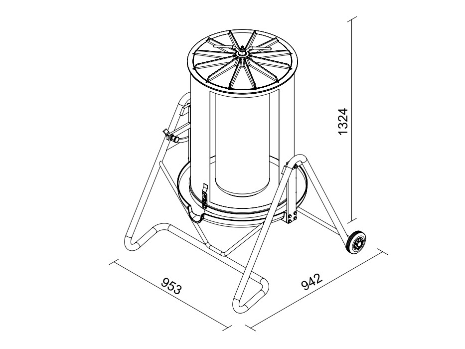 Hydropers  Speidel 180 liter - 6