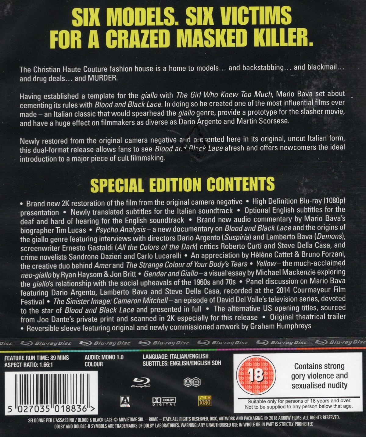 Blood And Black Lace (ej svensk text) (Blu-ray) - 2