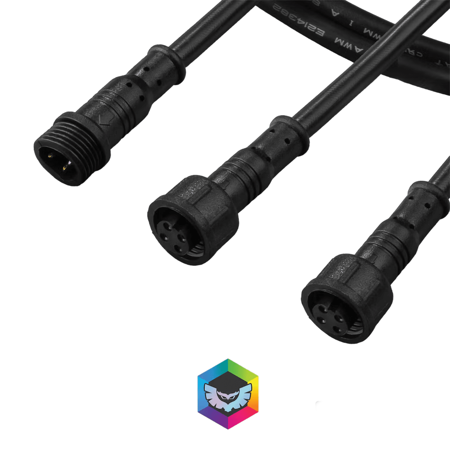 2 to 1 Splitter Cable STEDI Surface RGB Rock Light