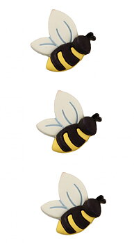Knappar - Bin - Spring Fling Bees