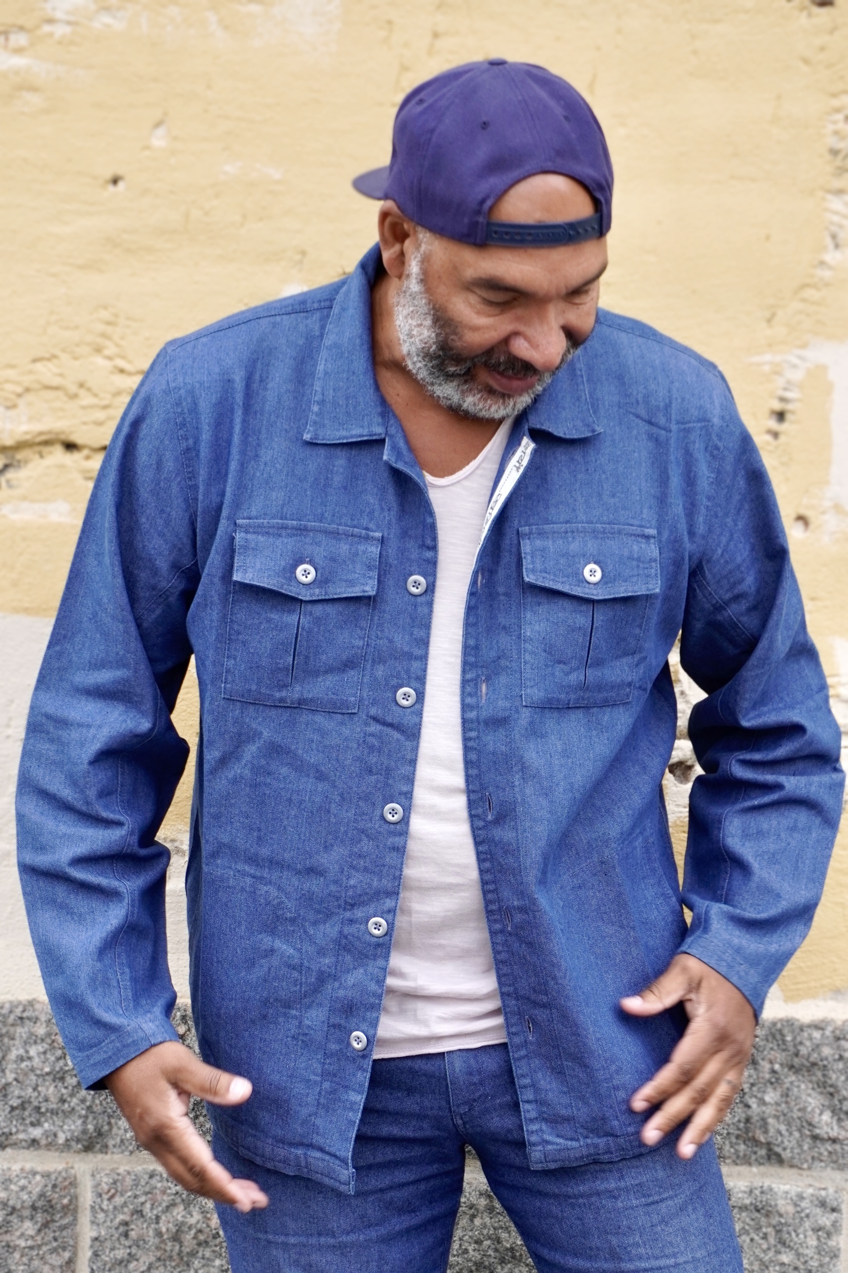 ILKER DENIM JACKET BLUE LOVE