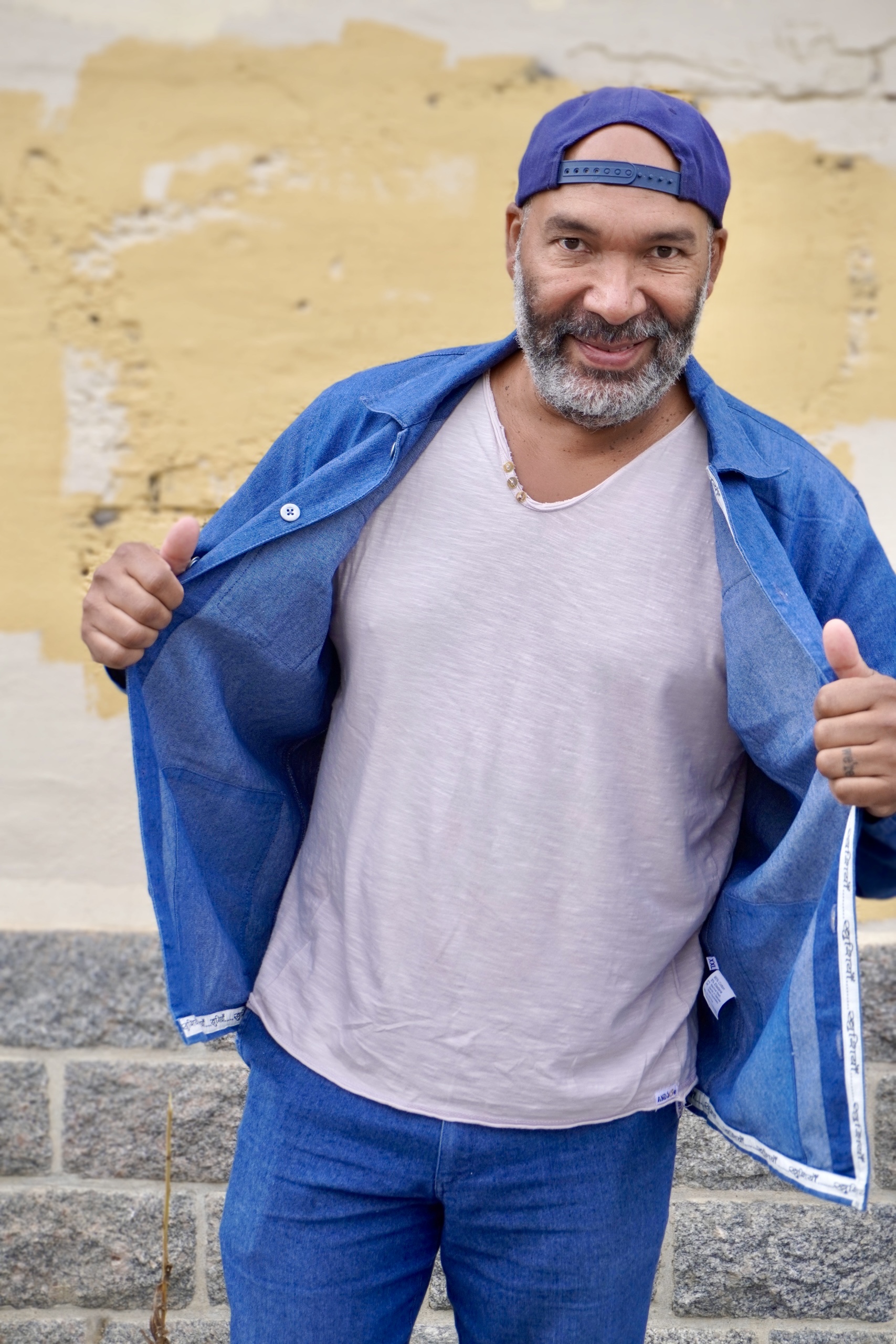 ILKER DENIM JACKET BLUE LOVE  - 3