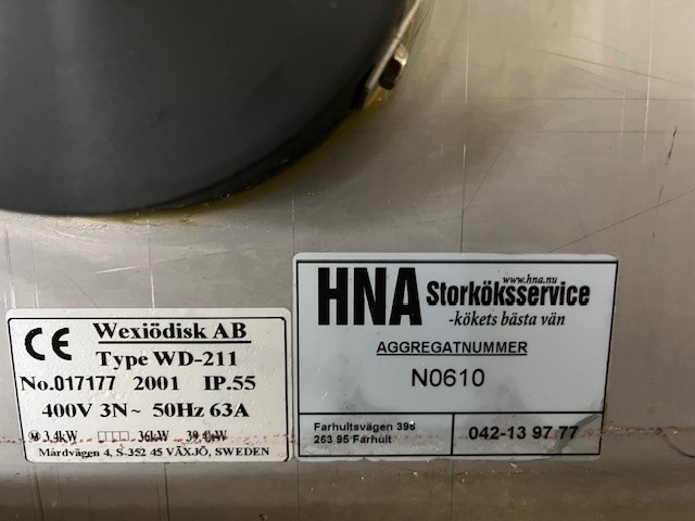 Diskmaskin - Wexiödisk - WD-211 - 4