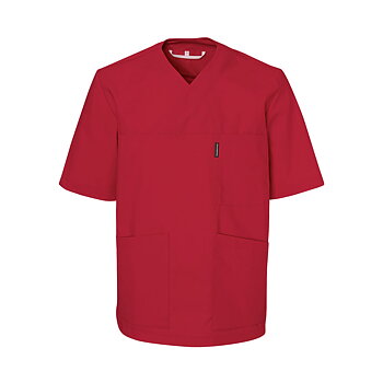 V-blus, unisex - 65/35 Röd