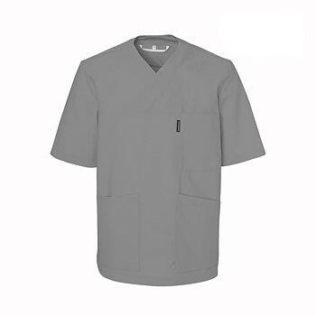 V-blus, unisex - 65/35 Grå