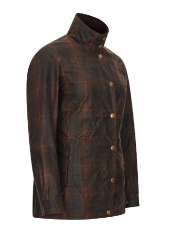 60% RABATT - DAMMODELL - Ladies Wax Jacket - Tartan  - 5