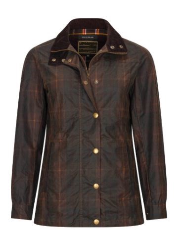 60% RABATT - DAMMODELL - Ladies Wax Jacket - Tartan  - 2