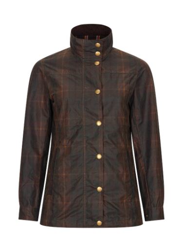 60% RABATT - DAMMODELL - Ladies Wax Jacket - Tartan  - 4