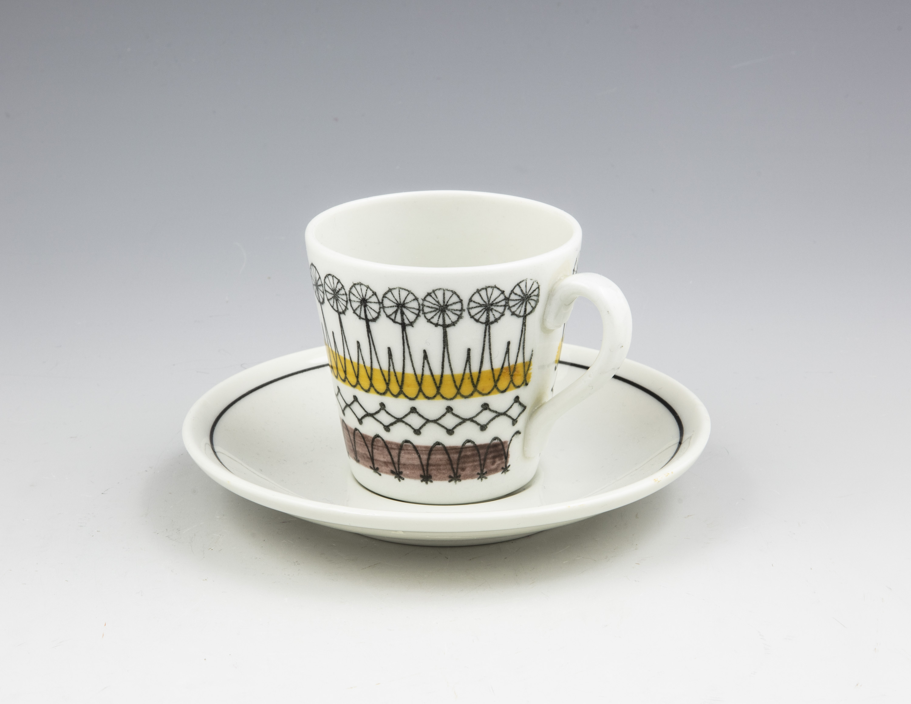Standard - Kaffekopp med fat - 2