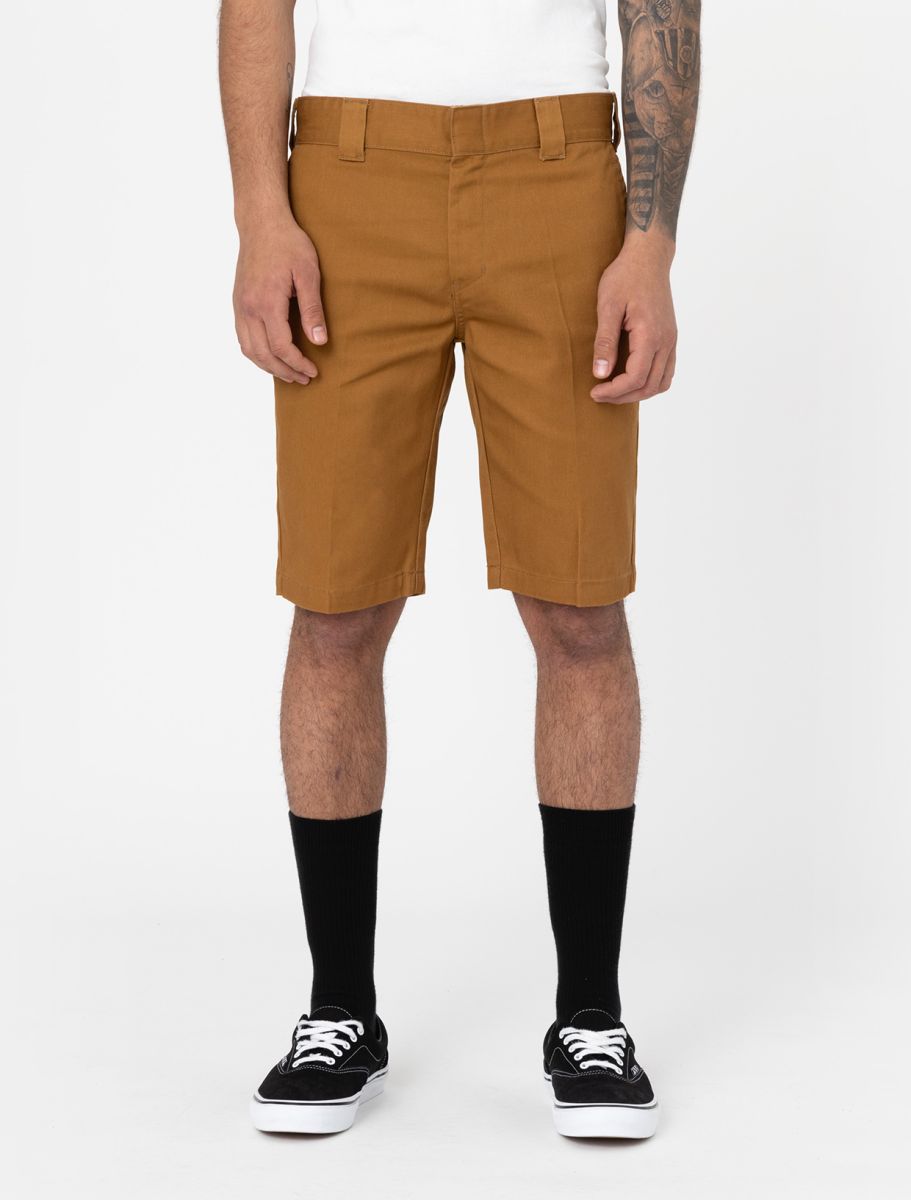 Dickies Slim Fit Shorts Rec Brown Duck 