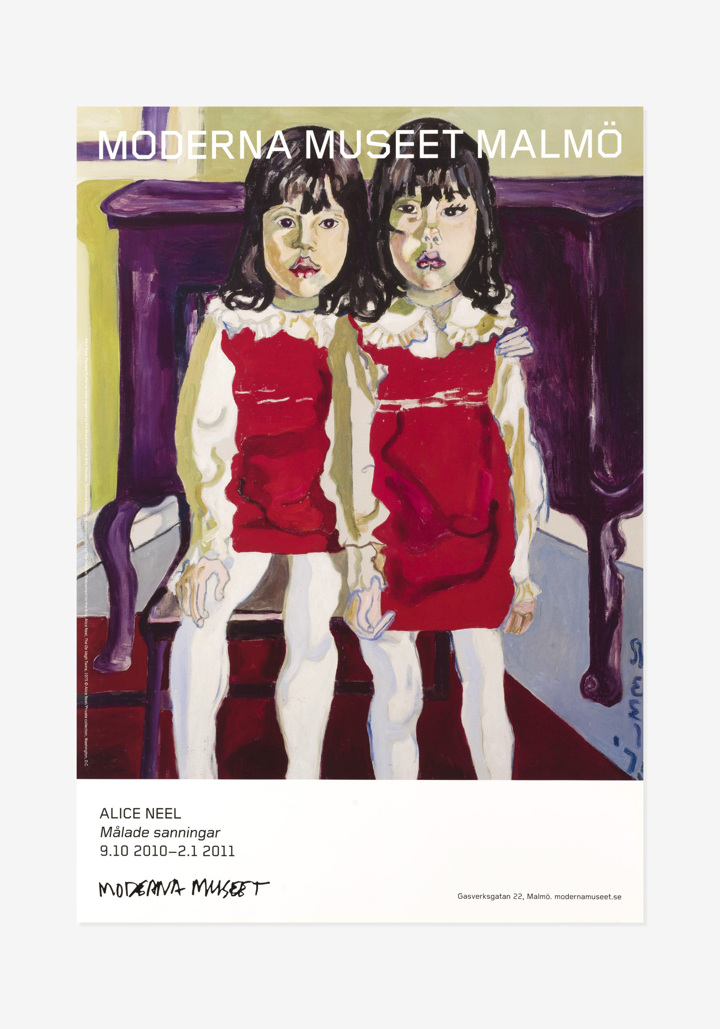 アートポスター/The Vegh Twins/アリスニール/Alice Neel ALICE NEEL (1900-1984), The De Vegh Twins | Christie's