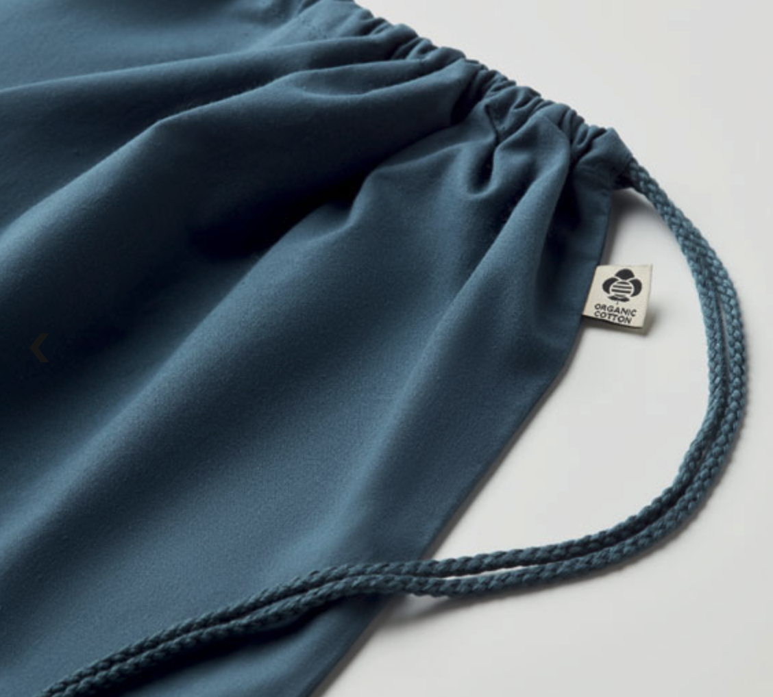 Sininen kangas ja sininen hihna
