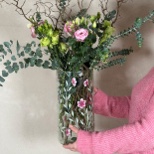 Vas / H.35cm / Flower