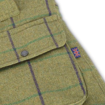 50% RABATT - DAMMODELL - Ladies Derby Tweed Shooting Jacket - PURPLE STRIPE - 6